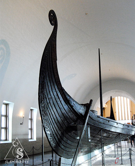 Oseberg: barco vikingo del museo de Oslo