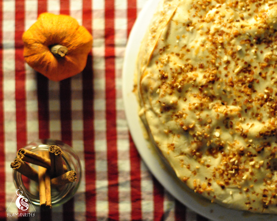 Receta de Samhain: tarta de calabaza