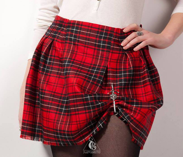 Kilt: falda en tartán escocés