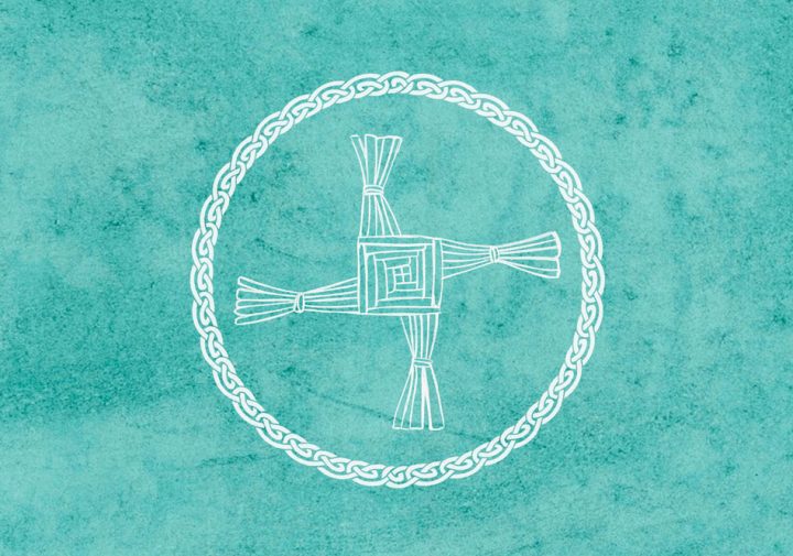 Imbolc Brigid cross