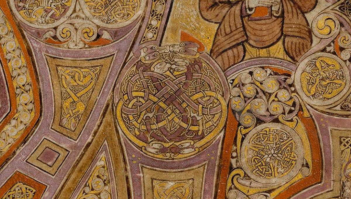 Book of Kells, arte insular irlandés